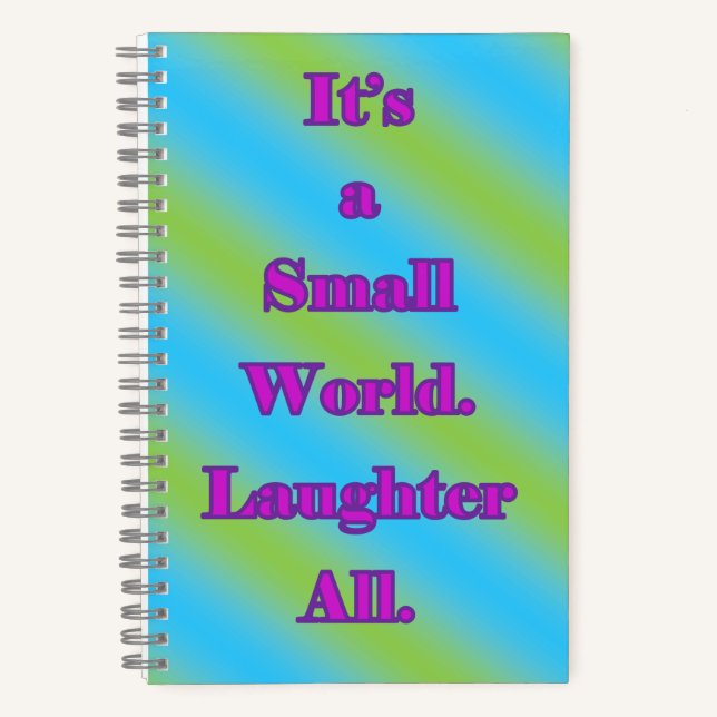 Cuaderno No cambiar nunca tus rayas - portátil espiral (Anverso)