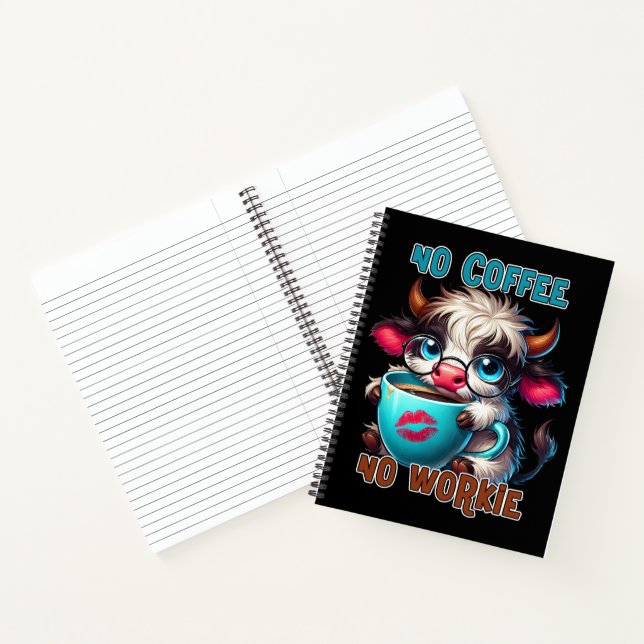 Cuaderno No Coffee No Workie  (Interior)