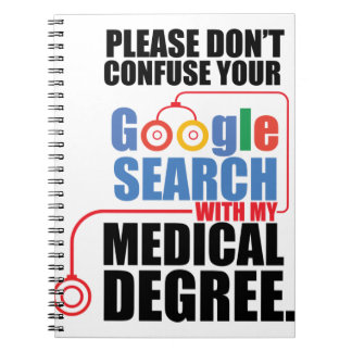 Cuaderno No confundas tu búsqueda en Google