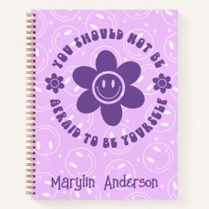 CUADERNO NO DEBE TENER MIEDO DE SER PERSONALIZADO DE RETRO