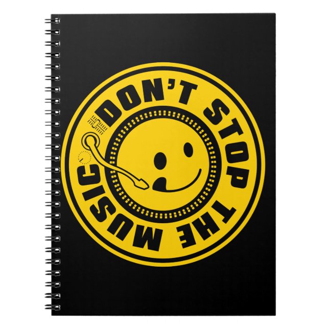 CUADERNO NO DETENGAN LA MÚSICA (Frente)