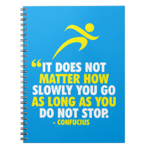Cuaderno NO DETENGAS. Motivación de entrenamiento de marató