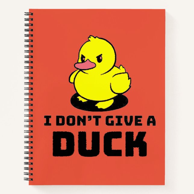 Cuaderno No doy un pato (Anverso)