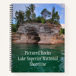 Cuaderno No en la costa nacional superior del lago Rocks