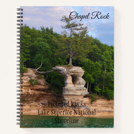 Cuaderno No en la costa nacional superior del lago Rocks