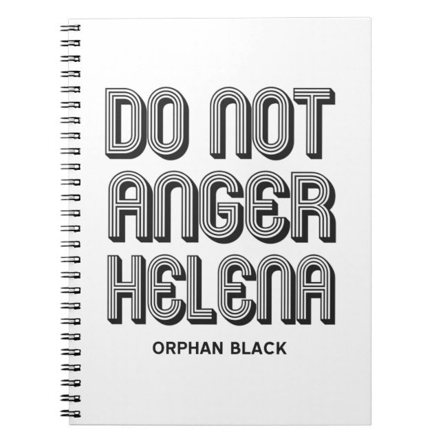 Cuaderno No enoje Helena (Frente)