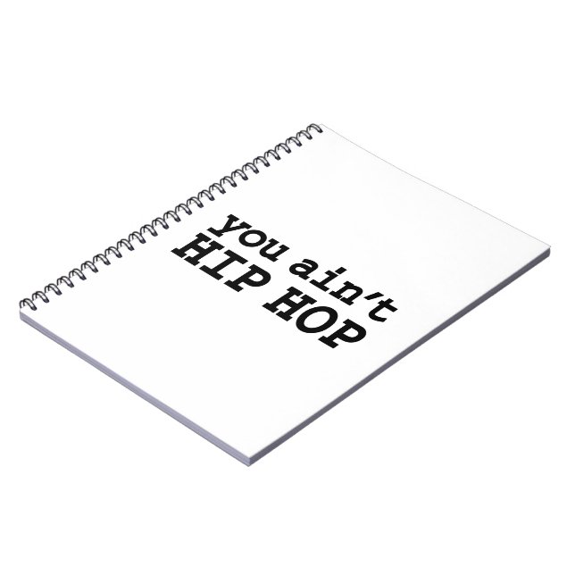 Cuaderno no eres HIP HOP (Lado Izquierdo)