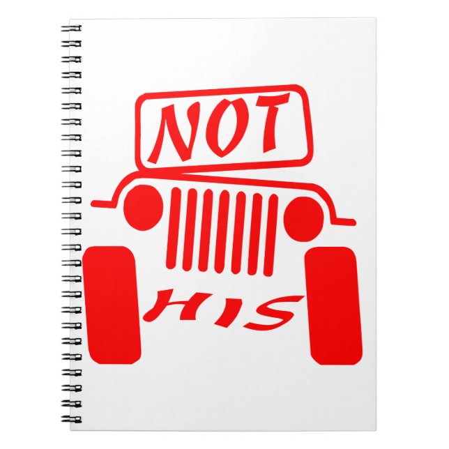 Cuaderno No es su 4x4 #USAPatriotGraphics © (Frente)