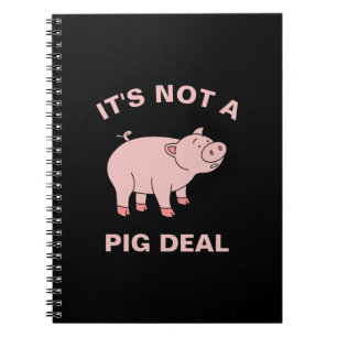 Cuaderno No Es Un Trato De Cerdo Divertido Granja Animal Ce