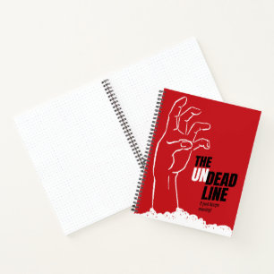Cuaderno No-fecha límite - poster de película de terror de 