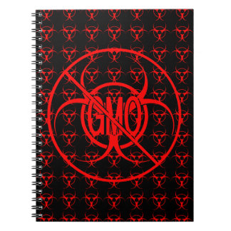 Cuaderno No GMO Notebook Biohazard GMO Sketch Pad Journal