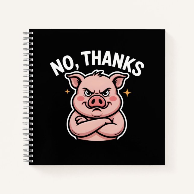 Cuaderno No Gracias (Anverso)