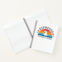 Cuaderno No hablar antes del café - Edición para mamá