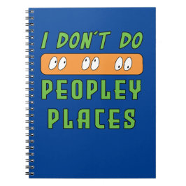 Cuaderno No hago lugares populares