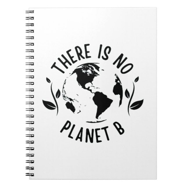 Cuaderno No Hay Entorno Terrestre Planeta B (Frente)