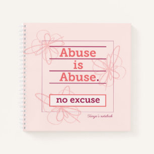 Cuaderno No hay excusa para curar el abuso narcisista emoci