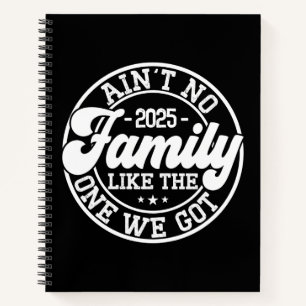 Cuaderno No Hay Familia Como el Cumpleaños Divertido de Hum