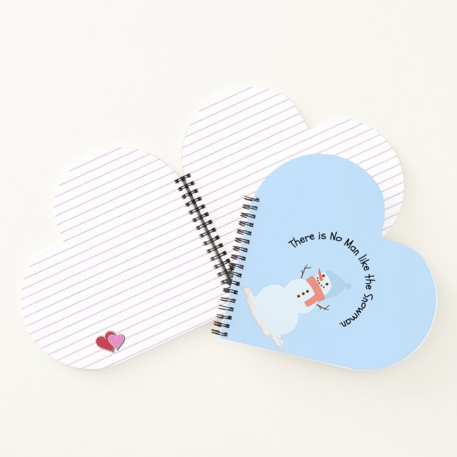 Cuaderno No hay hombre como el muñeco de nieve (Interior)