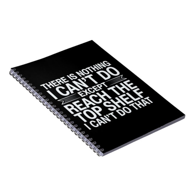 Cuaderno No hay nada que no pueda hacer Divertido Sarcástic (Lado Derecho)