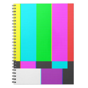 Cuaderno no hay pantalla de televisión de señal con ruido
