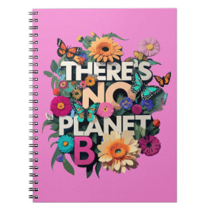 Cuaderno No Hay Planeta B Floral