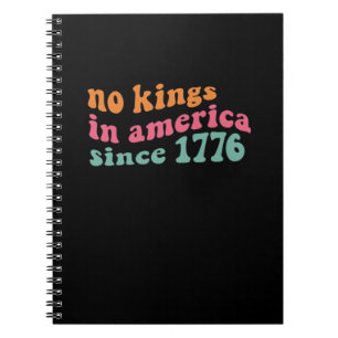 Cuaderno No hay reyes en América desde 1776 Freedom Classic