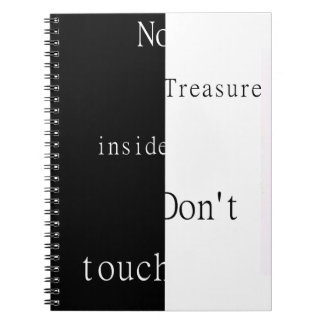 Cuaderno No Hay Tesoro Dentro – No Tocar
