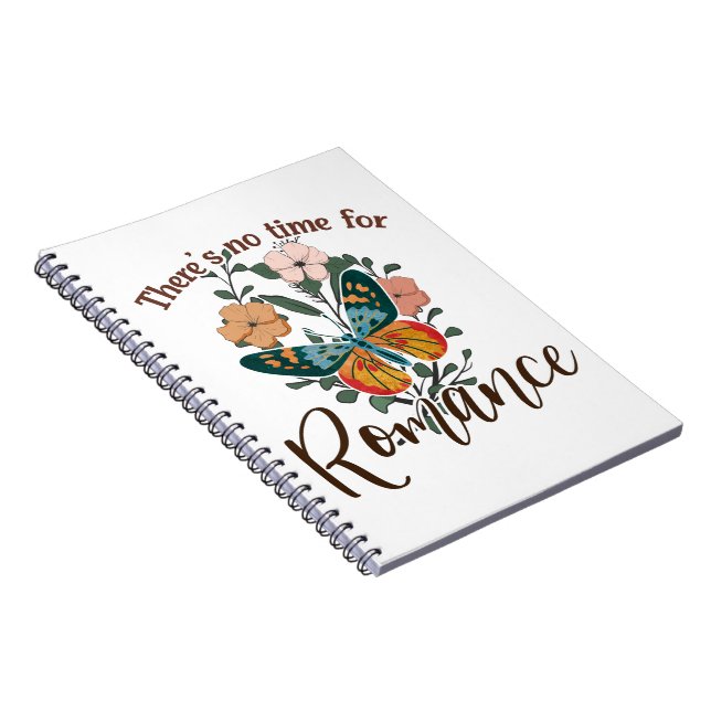 CUADERNO NO HAY TIEMPO PARA ROMANCE (Lado Derecho)