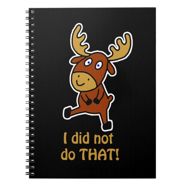 Cuaderno ¡No hice ESO! Moreno gracioso (Frente)