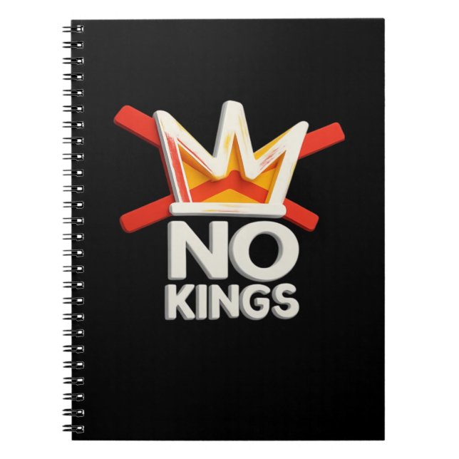 Cuaderno No Kings Anti Minimal Clean Design (Frente)