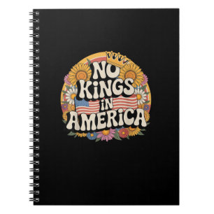 Cuaderno No Kings en América Estilo Gráfico Vintage Patriót