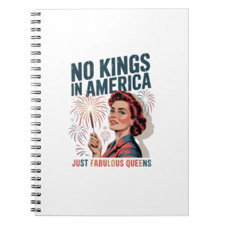 Cuaderno No Kings In America Fabulous Queens Pride 2025 Des