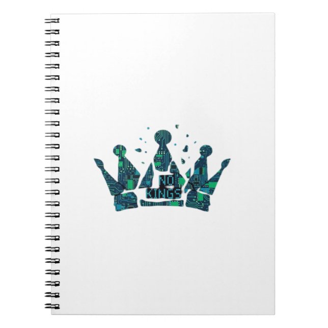 Cuaderno No Kings In America Freedom Aesthetic (Frente)