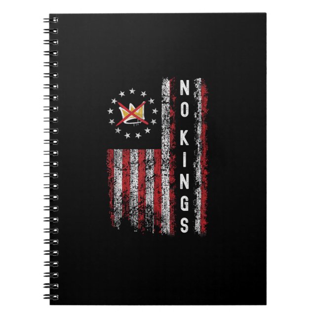 Cuaderno No Kings In America Minimal Clean (Frente)