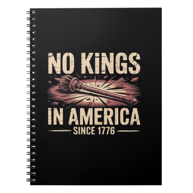Cuaderno No Kings In America Since 1776 King Free Classic V (Frente)