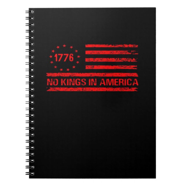 Cuaderno No Kings In America United States Independence Cla (Frente)