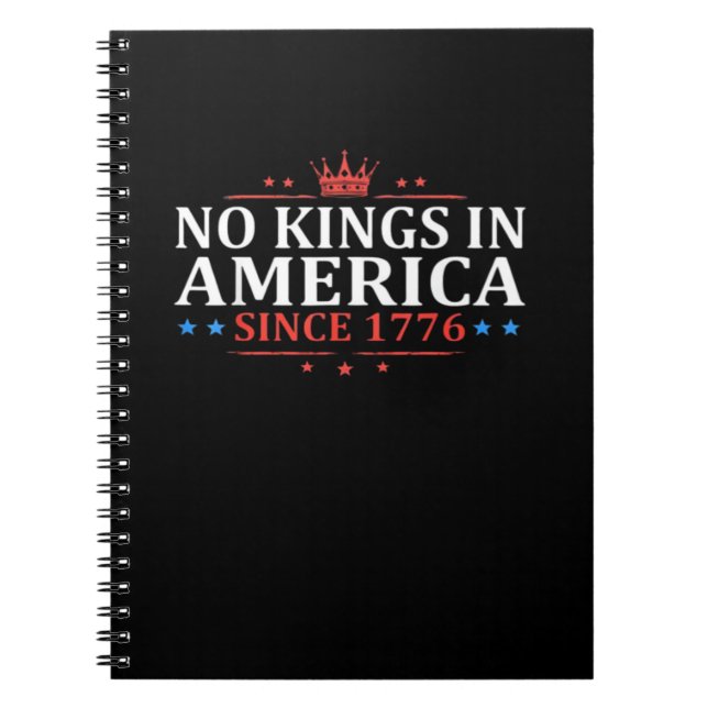 Cuaderno No Kings In America United States Independence Cla (Frente)