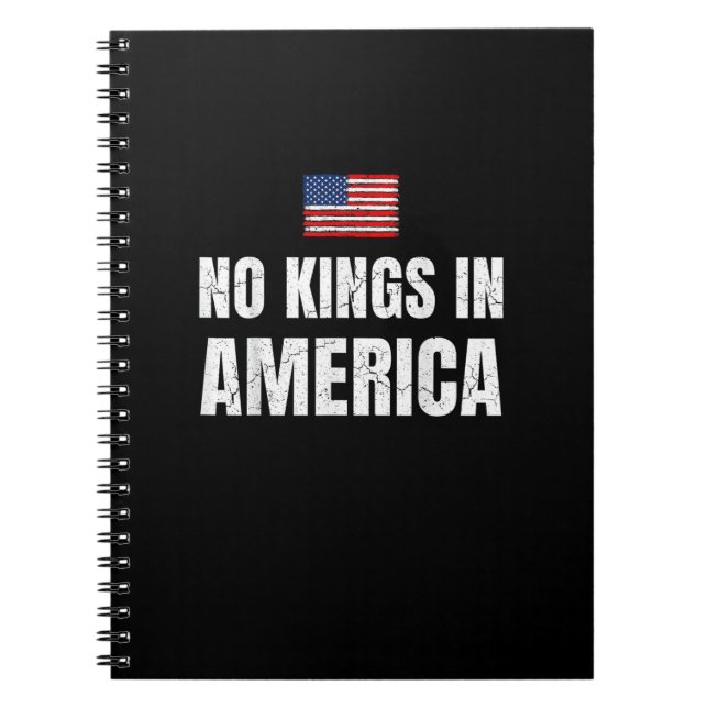 Cuaderno No Kings In America United States Independence Fre (Frente)
