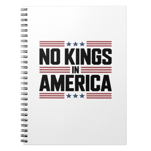 Cuaderno No Kings In America USA Creative Style (Frente)