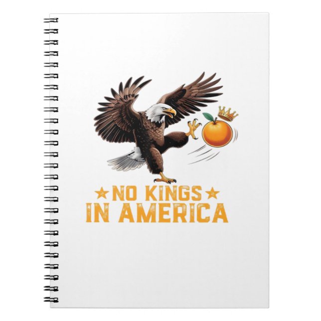 Cuaderno No Kings In America We The People Political Retro  (Frente)