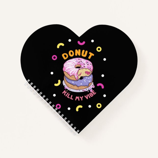 Cuaderno No maten mi vibe donut (Anverso)
