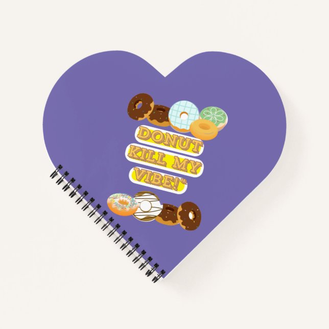 Cuaderno ¡No maten mi vibra! (Anverso)