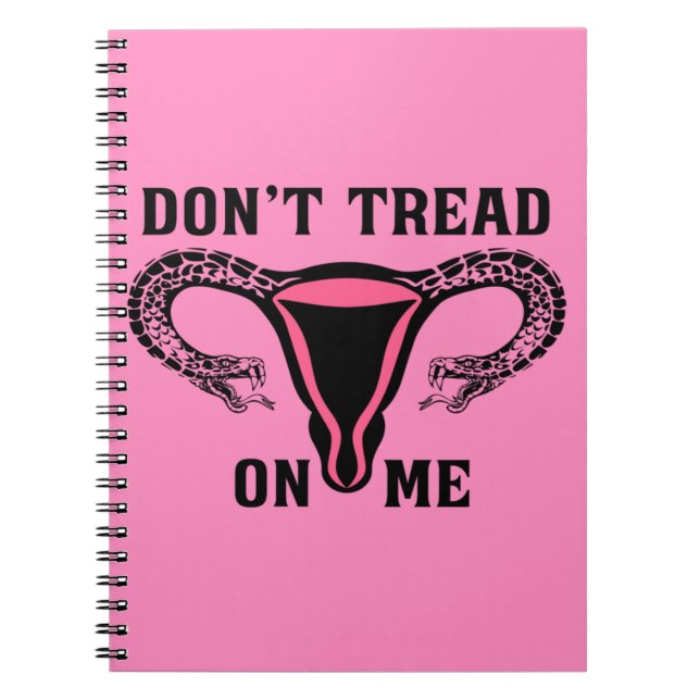 Cuaderno No me enseñes sobre la elección feminista (Frente)