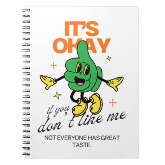 Cuaderno no me guste glove