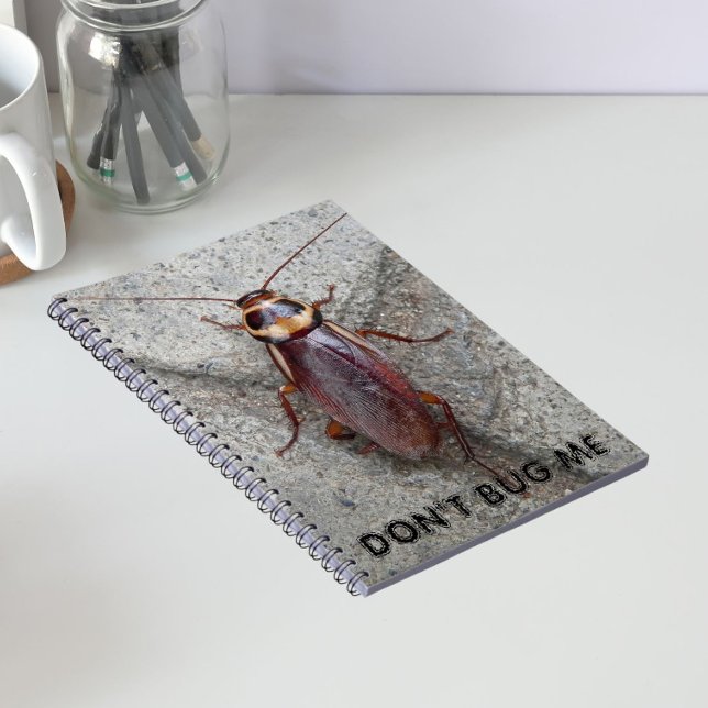 Cuaderno No me molestes Foto Meme de Cucaracha (In Situ)