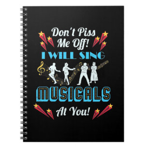 Cuaderno No Me Ofendas Musicales