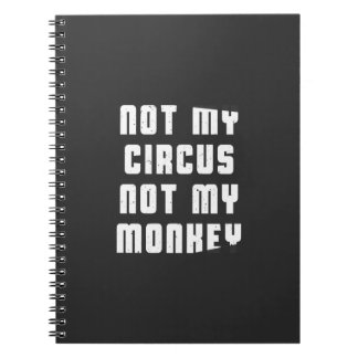 Cuaderno No mi circo no mi mono