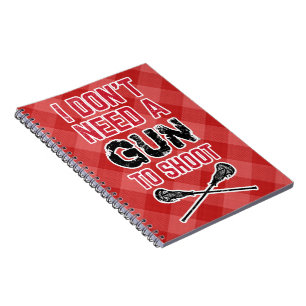 Cuaderno No necesito un arma para disparar el libro de nota