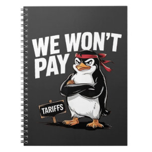 Cuaderno No pagamos aranceles contra Trump