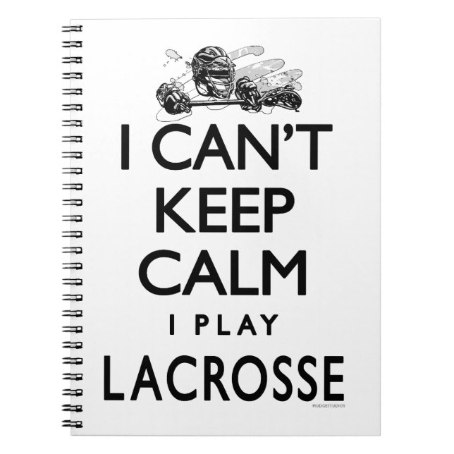 Cuaderno No puede guardar LaCrosse tranquilo (Frente)